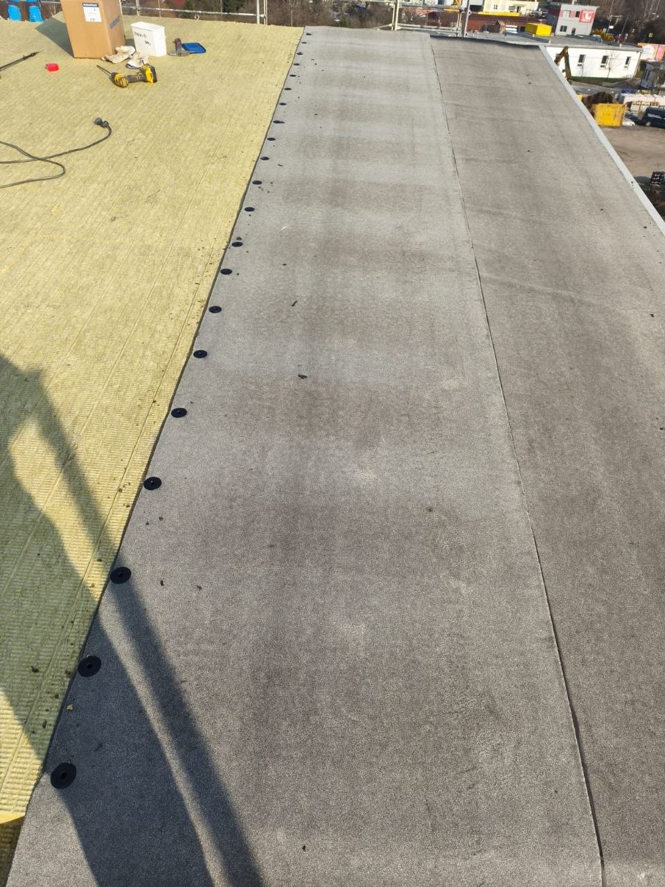 PVC hydroizolace ploché střechy